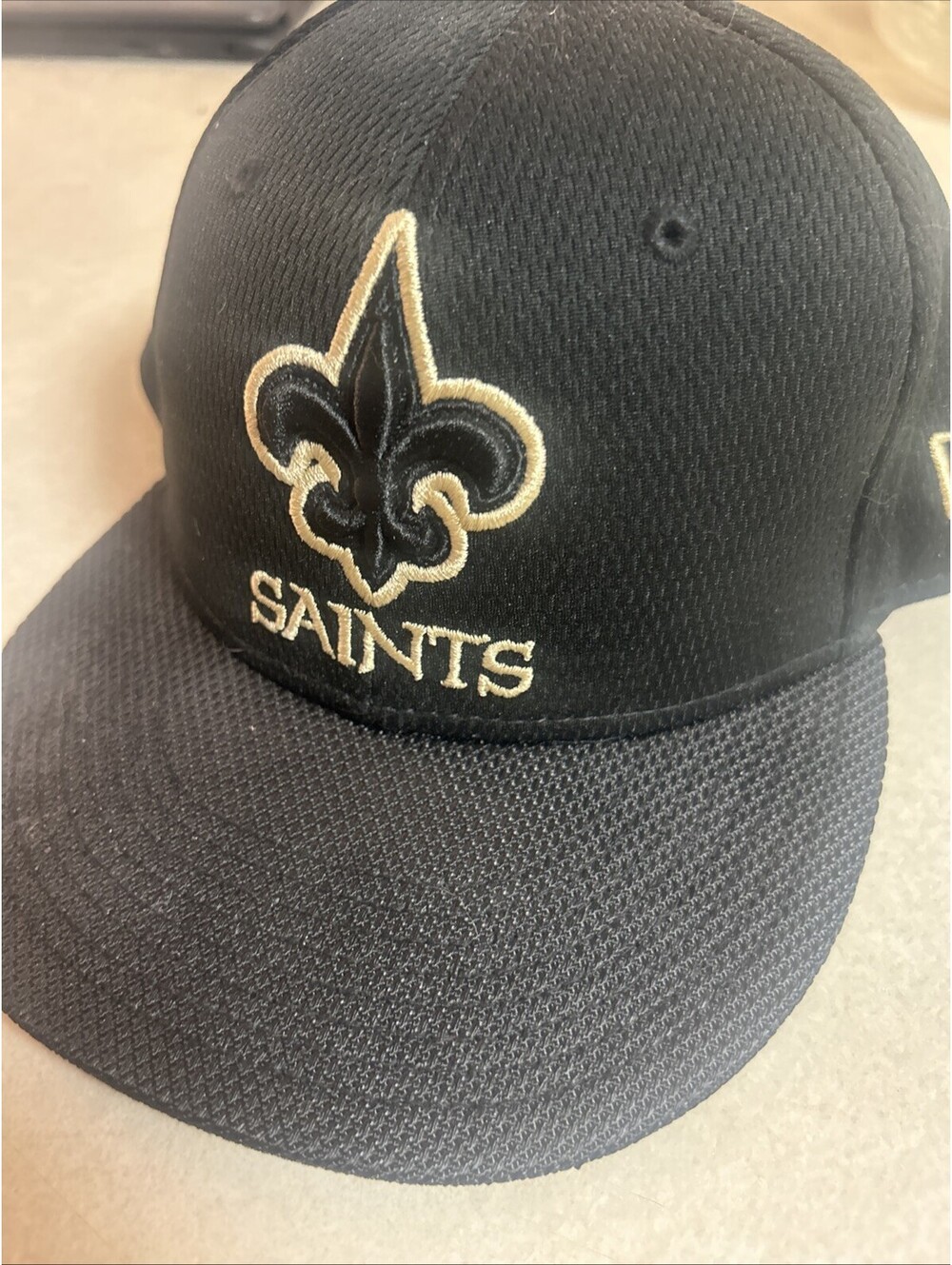 New Era NFL New Orleans Saints Black 59FIFTY Fitted Hat
